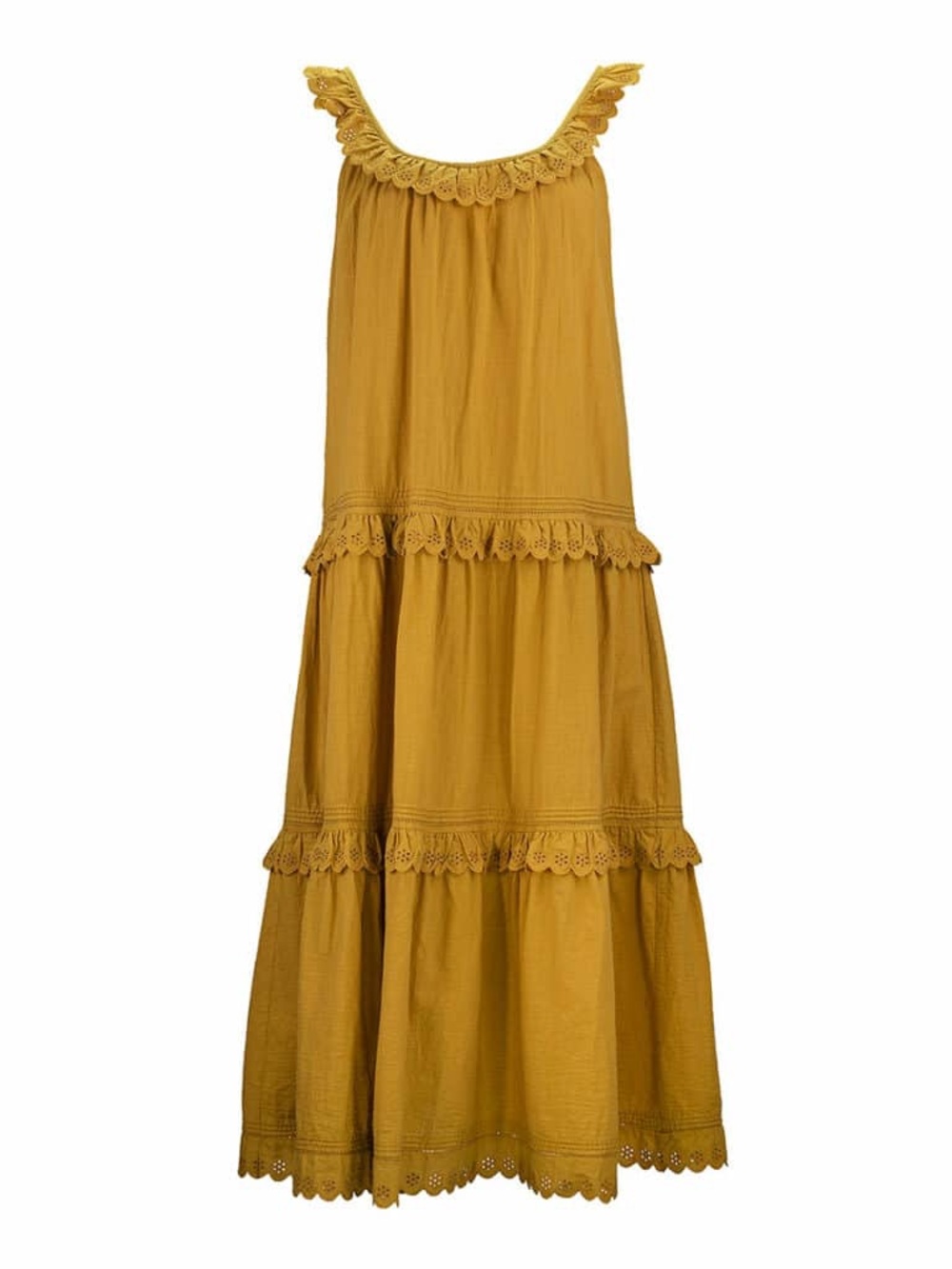 The Great Eyelet Magnolia Midi Dress